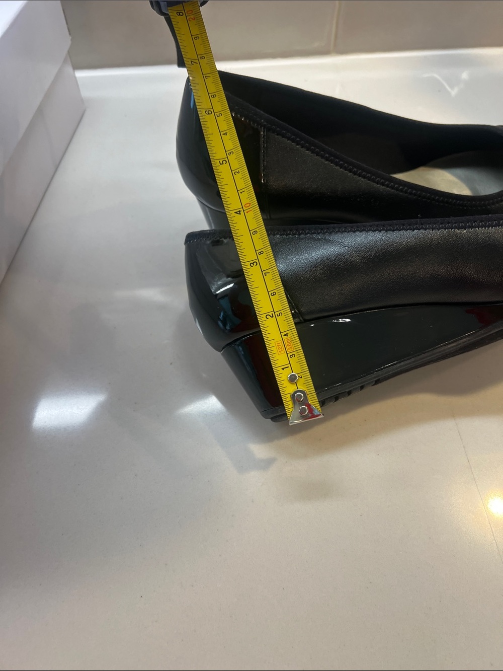 Anne Klein Women's Black Slip-On Wedge with Metallic Accent NWT 9.5 - Picture 6 of 10